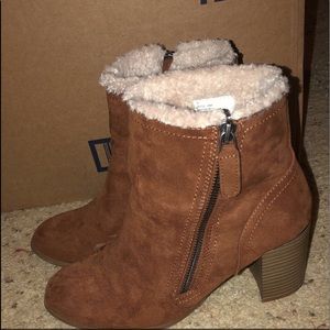 Target brand fall booties